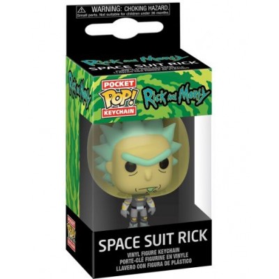 Ключодържател Funko Pocket Pop! Rick & Morty - Space Suit Rick